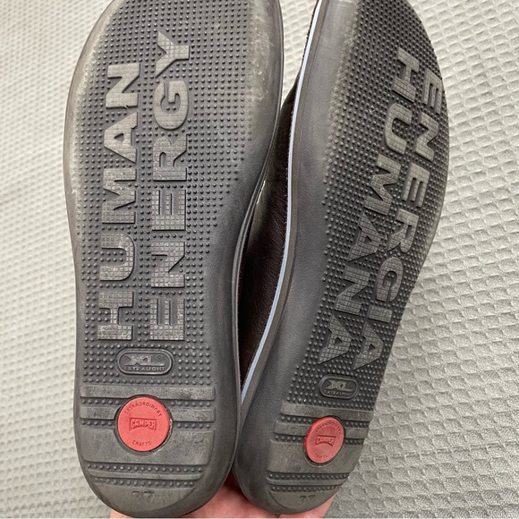 Camper Beetle Booties Boots 37 Womens Brown Leather Minimalist - Picture 4 of 10